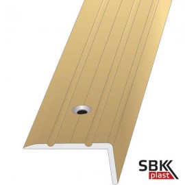 ПО-24/10 угловой алюминиевый  порог с насечками